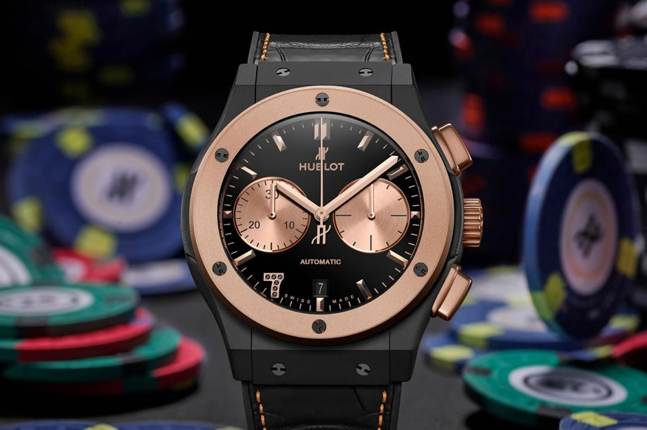 Hublot Classic Fusion Ceramic King Gold Ladies Watch