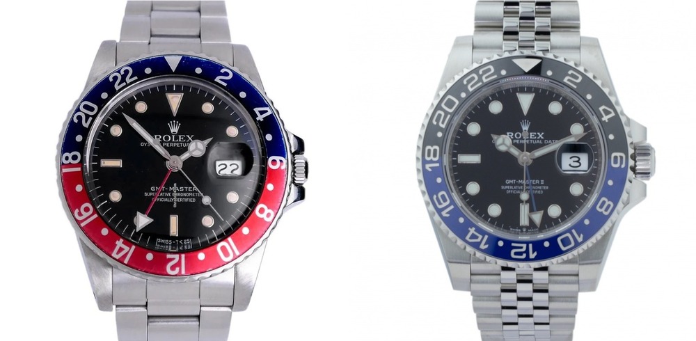 Rolex GMT Master vs. Rolex GMT Master II