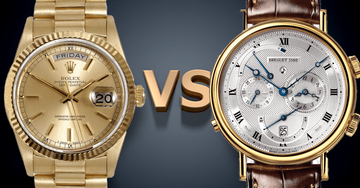 Breguet Vs. Rolex Watches: Which is Better?