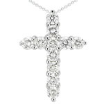 Diamond Cross Pendants