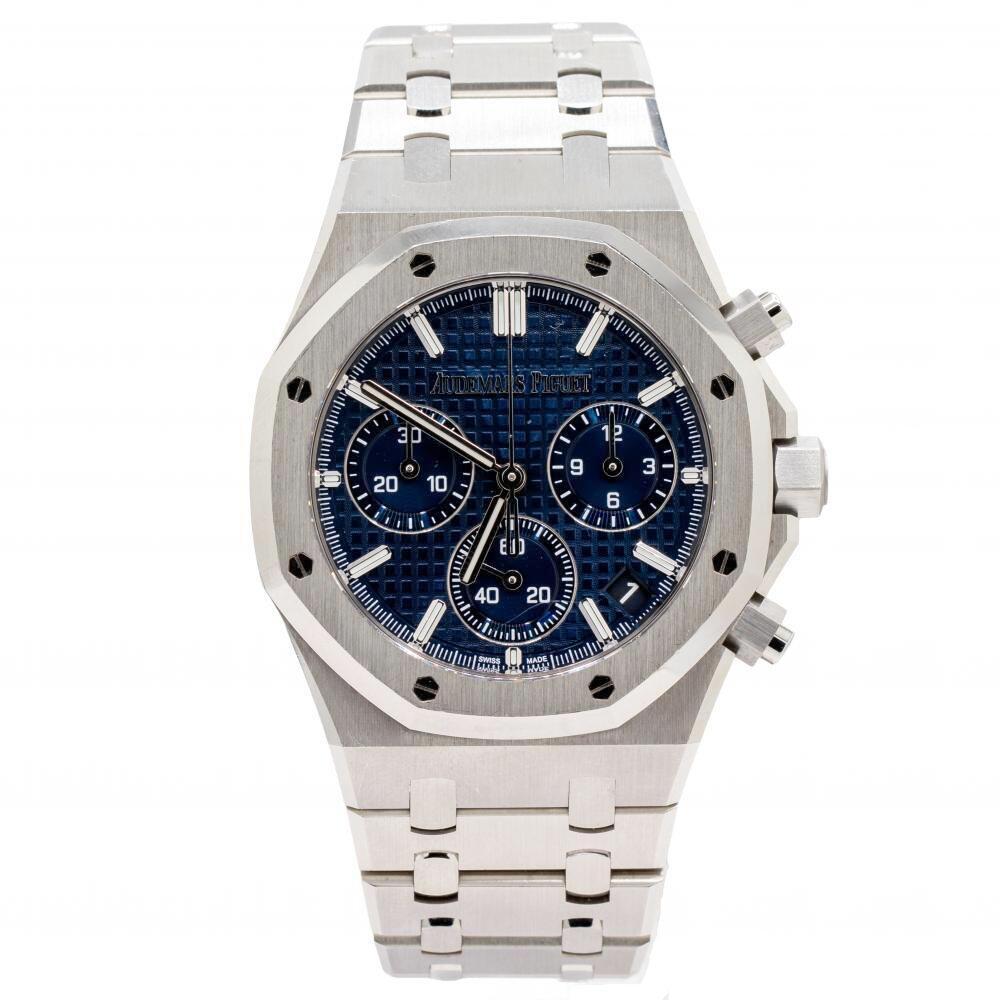 Audemars Piguet Royal Oak Blue 50th Anniversary 41MM 26240ST.OO.