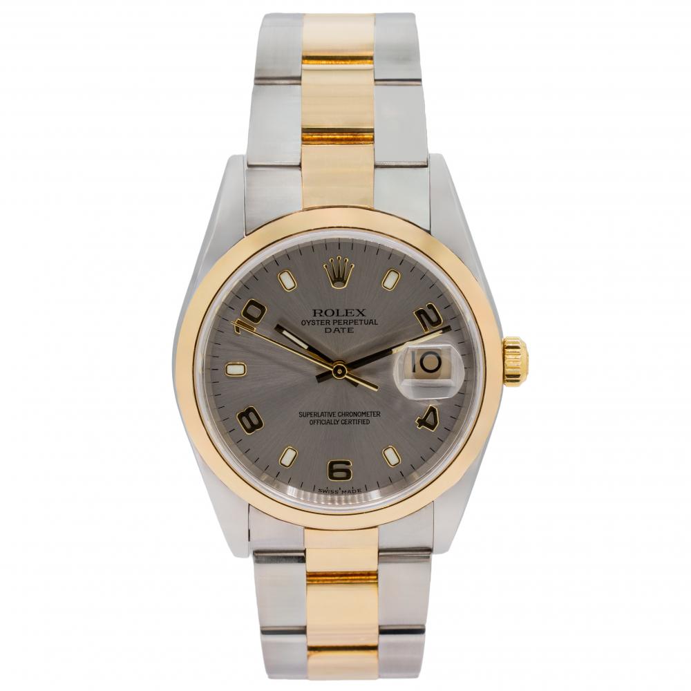 Rolex Date Two-Tone 34MM 15203 Watch