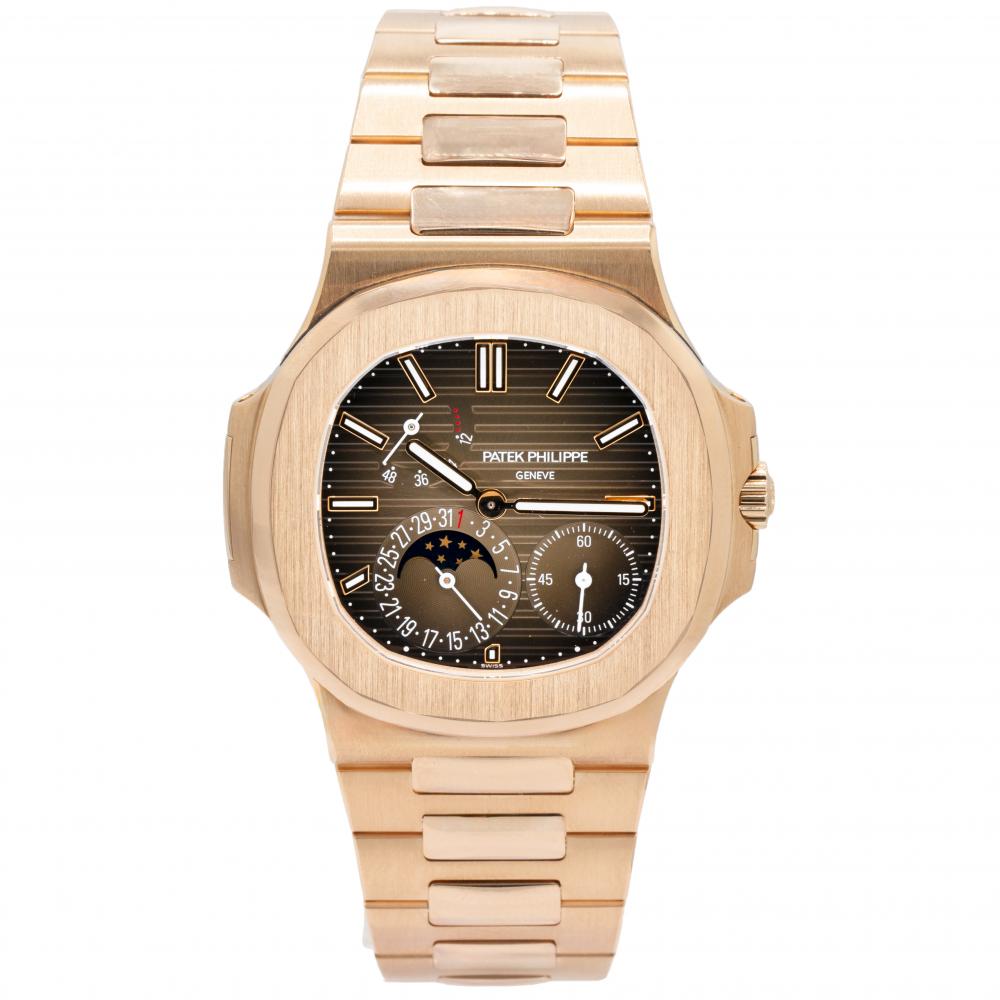 Patek Philippe Nautilus 40MM 5712/1R-001 18K Rose Gold Watch