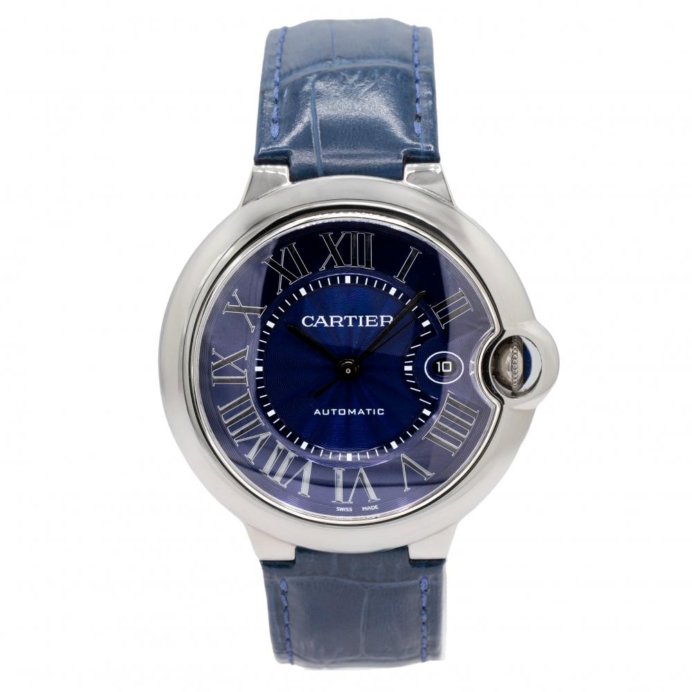 Cartier Ballon Bleu De 42MM WSBB0027  Stainless Steel Watch
