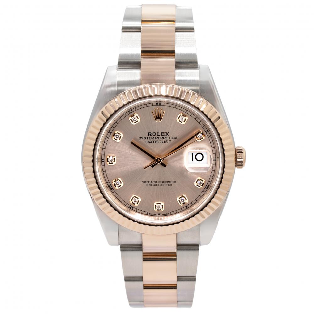 Rolex Datejust 41MM 126331 Everose Two-Tone Watch
