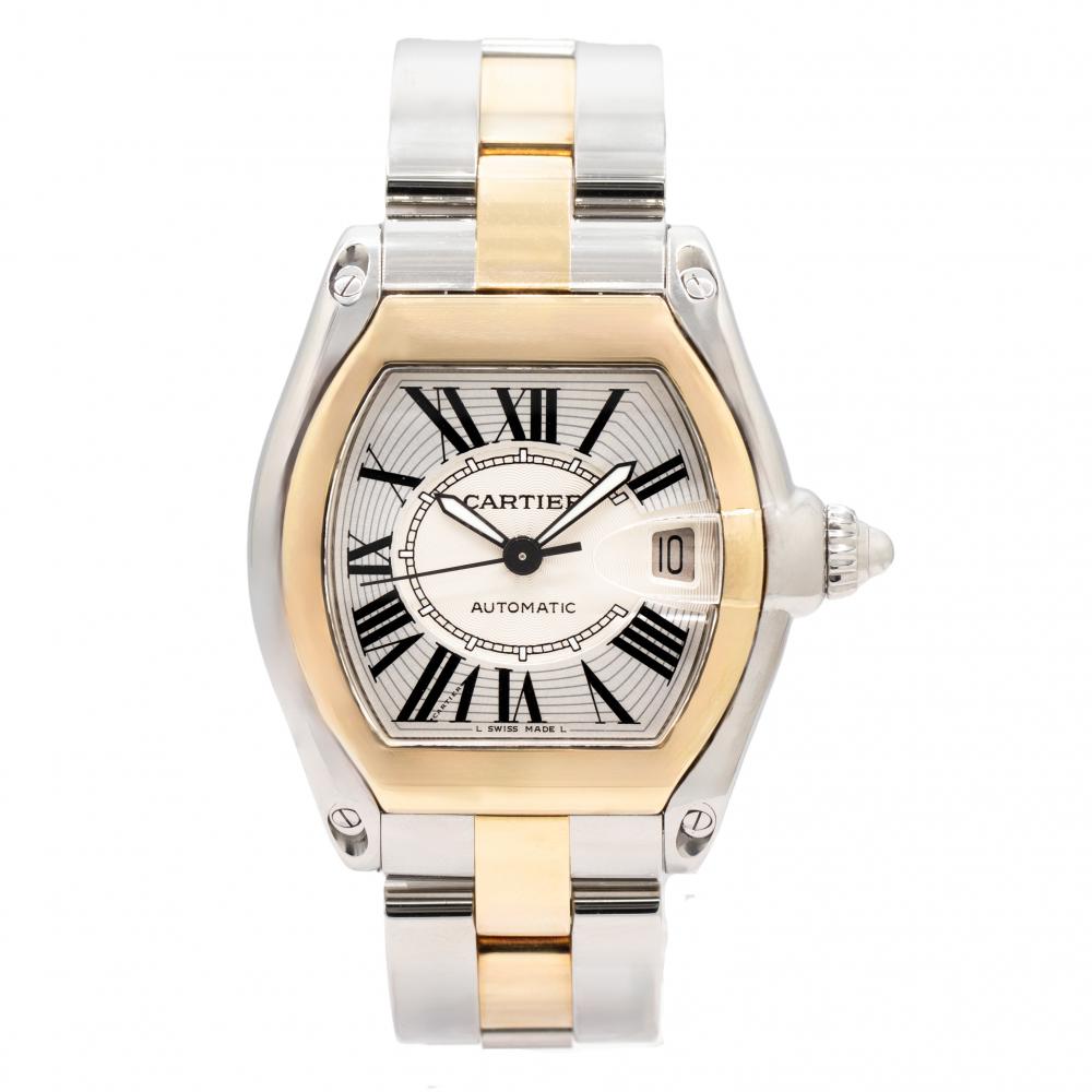 Cartier Roadster 36.5 x 30.5MM W62026Y4Two Tone Watch