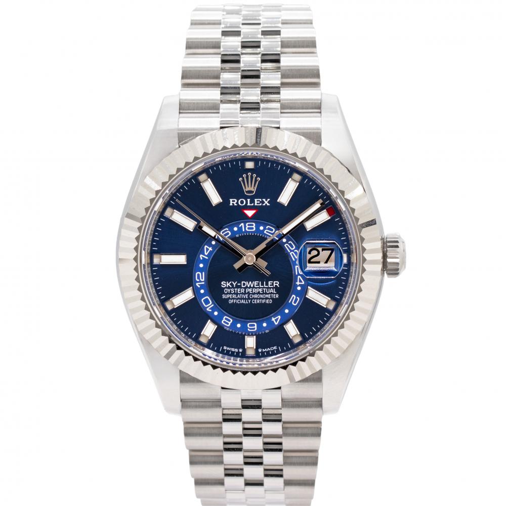 Rolex Sky-Dweller 42MM 336934 Blue Dial Watch