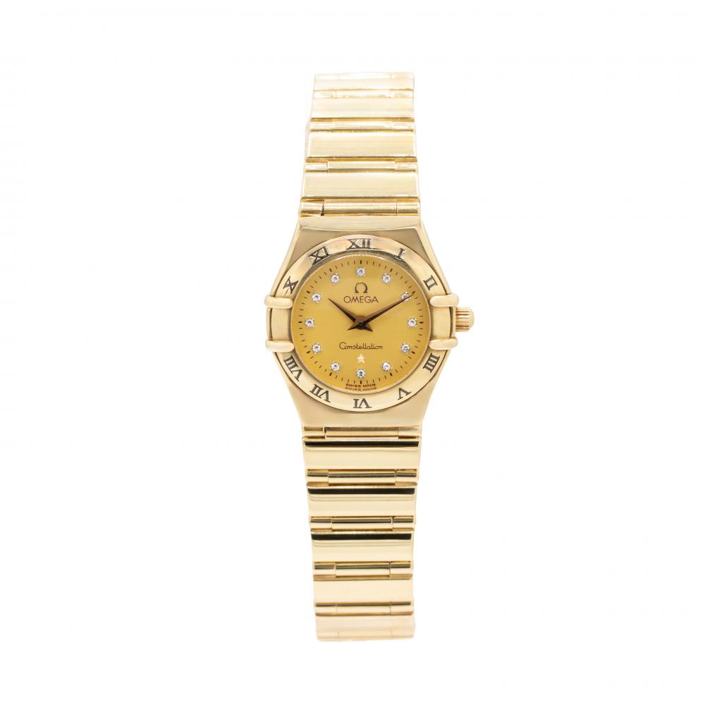 Omega Constellation 22.5MM 1160.79.00 18Kt Yellow Gold Watch
