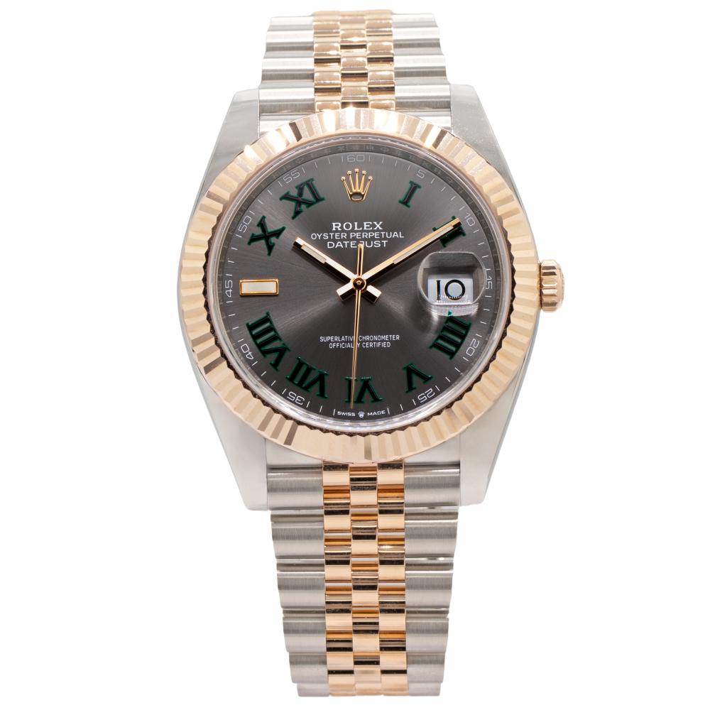 Rolex Datejust "Wimbledon" 41MM 126331 Two-Tone Watch