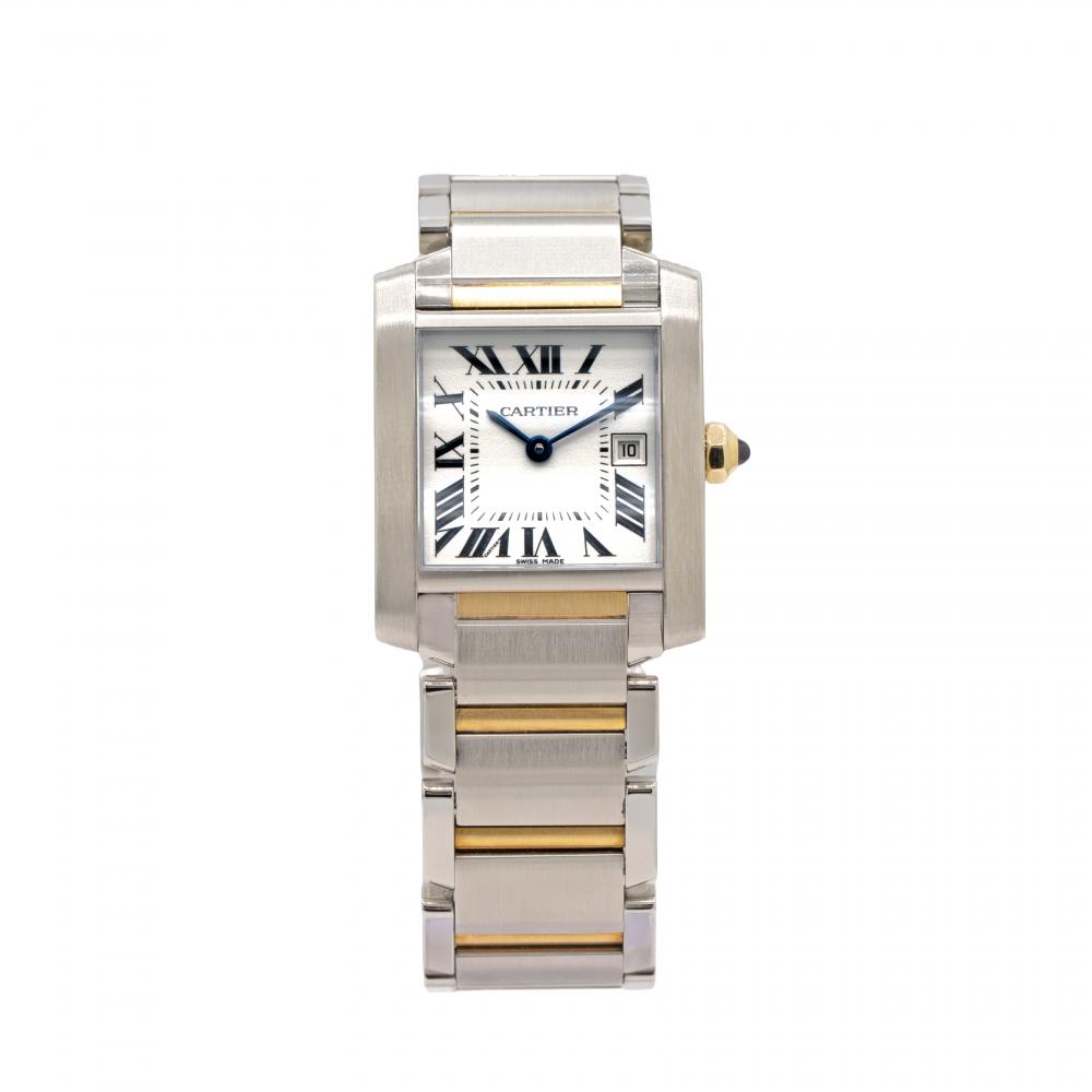 Cartier Tank Medium W51005Q4 Two Tone Watch