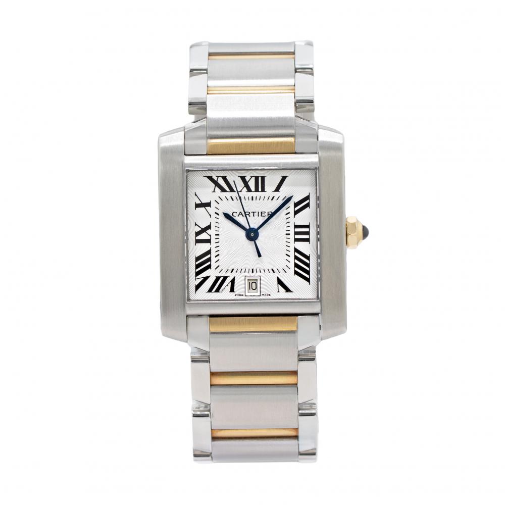 Cartier Tank Française Large W51005Q4 Two Tone Watch