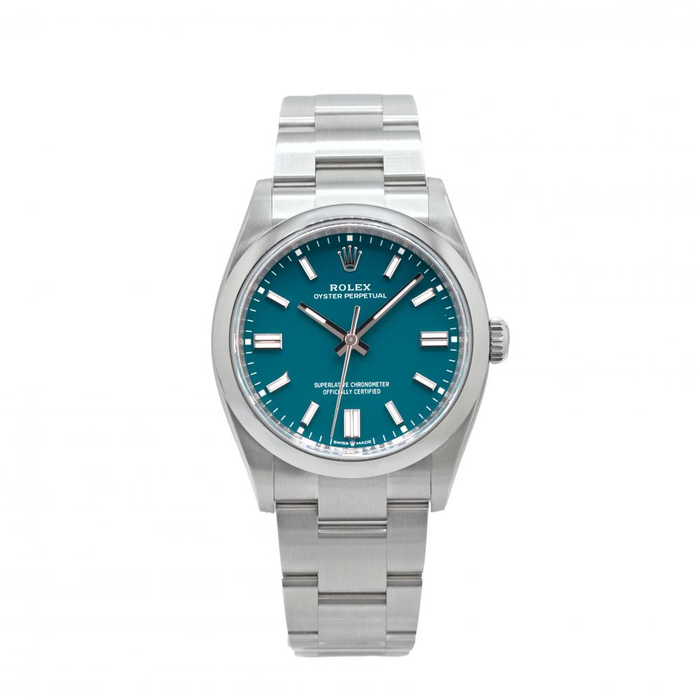 Rolex Oyster Perpetual 36MM 126000 Blue Dial Watch