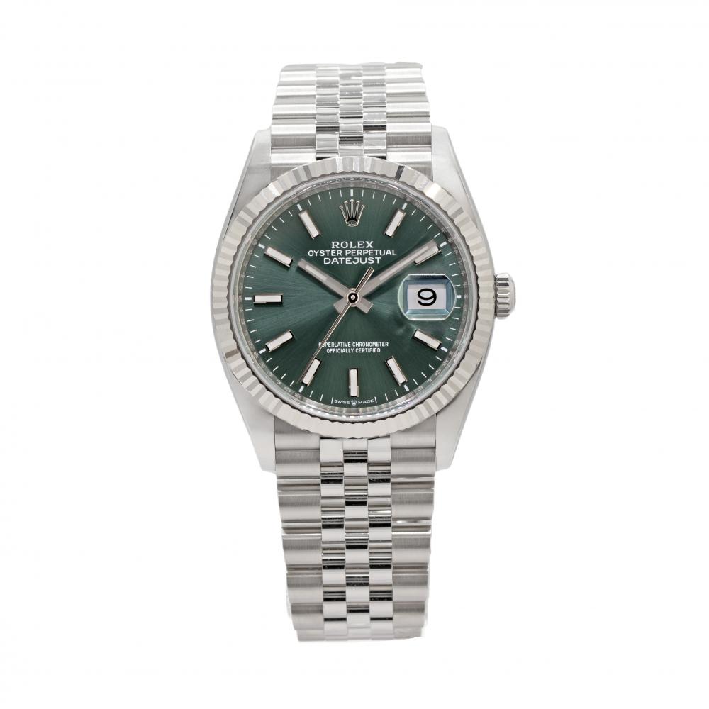 Rolex Datejust 36MM 126234 Mint Green Dial Watch