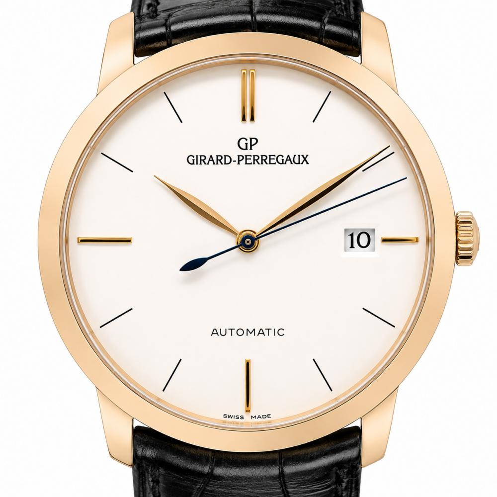 Girard Perregaux 1966 38MM 49525 18KT Everose Gold Watch