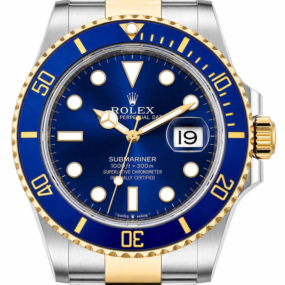 Rolex Submariner 41MM 126613LB Two-Tone Blue Dial Watch