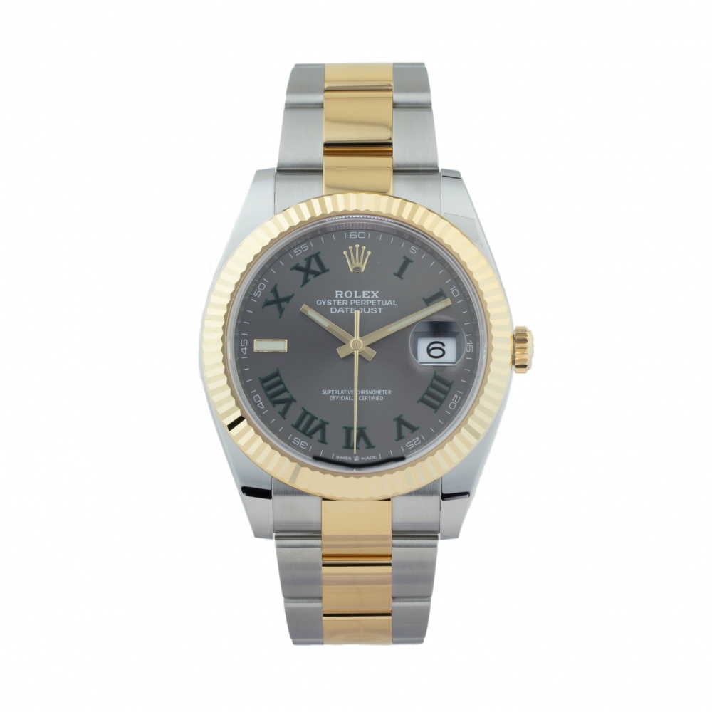 ROLEX DATEJUST 41 126333 TWO-TONE "WIMBLEDON"