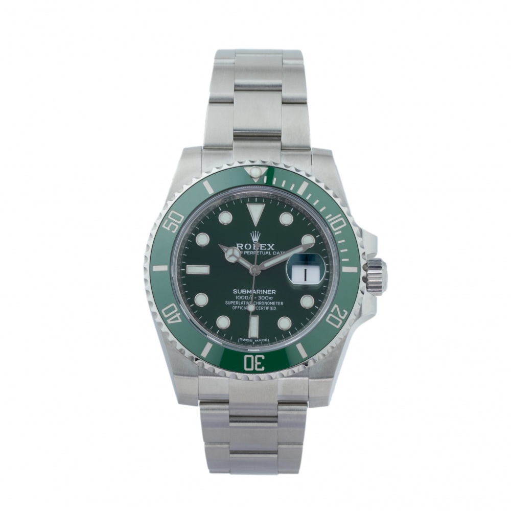 ROLEX SUBMARINER DATE 116610LV "HULK"