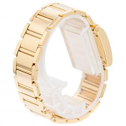 Cartier Tank Francaise Small 18Kt YG 2385 Watch