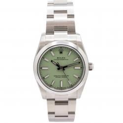 Rolex Oyster Perpetual Pistachio 34MM 124200 Watch