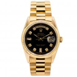 Rolex 18K Yellow Gold Day-Date 36MM 18238 Watch
