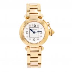 Cartier Pasha 27MM WJ124015 18KT YG Watch