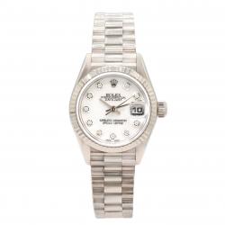 Rolex Date Just 26MM 18 WG Watch