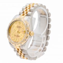 Rolex Datejust Champ Flora Dial 31MM 178343 Two Tone Watch