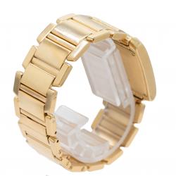 Cartier Tank Francaise Medium W50001R2 18K Yellow Gold Watch