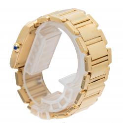 Cartier Tank Francaise Medium W50001R2 18K Yellow Gold Watch