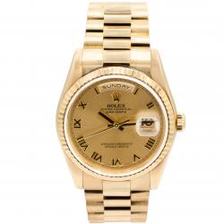 Rolex Day-Date 36MM 118238 18Kt Yellow Gold Watch