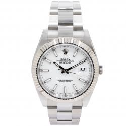 Rolex Datejust 41MM 126334 White Dial Watch