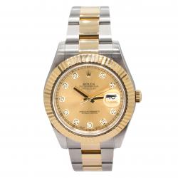 Rolex Datejust Champagne Dial 41MM 116333 Watch
