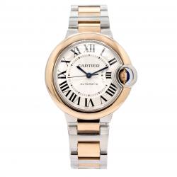 Cartier Ballon Bleu De 33MM W2BB0023  Two-Tone Watch