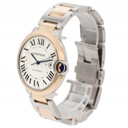 Cartier Ballon Bleu De 42MM 18Kt RG & Steel W2BB0004 Watch
