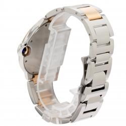 Cartier Ballon Bleu De 42MM 18Kt RG & Steel W2BB0004 Watch