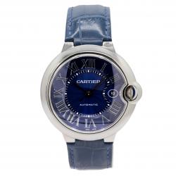 Cartier Ballon Bleu De 42MM WSBB0027  Stainless Steel Watch