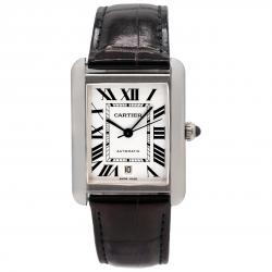 Cartier Tank Solo XL WST0029 Stainless Steel Watch