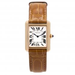 Cartier Tank Solo 31x24.4 W5200024 18KT Rose Gold Watch