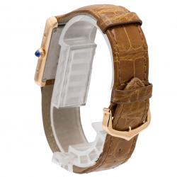 Cartier Tank Solo 31x24.4 W5200024 18KT Rose Gold Watch