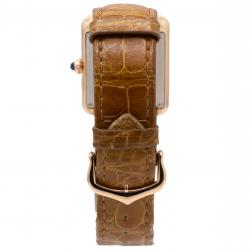 Cartier Tank Solo 31x24.4 W5200024 18KT Rose Gold Watch