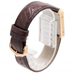 Cartier Tank Solo 31x24.4 W5200024 18KT Rose Gold Watch