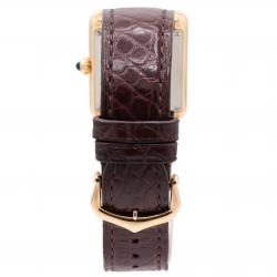 Cartier Tank Solo 31x24.4 W5200024 18KT Rose Gold Watch