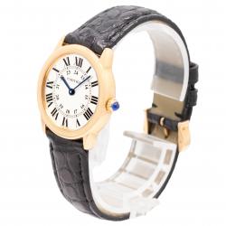 Cartier Ronde Solo 29MM W6901007 18KT Rose Gold Watch