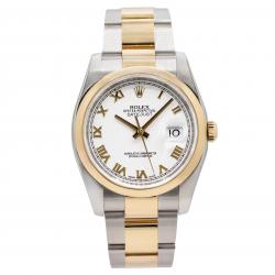 Rolex Datejust 36MM 116203 18Kt Yellow Gold Watch