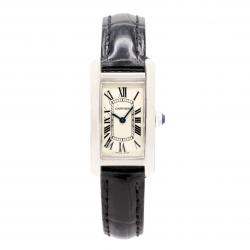 Cartier Tank Americaine  19.0 x 35.0MM WB707331 Stainless Steel
