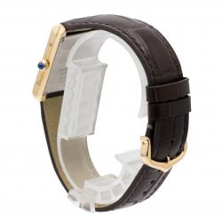 Cartier Tank Solo Small 24mm x 31mm W5200002 18Kt YG Watch