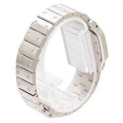 Santos SS Mini Galbee 24 x 35MM W20056D6 Stainless Steel Watch