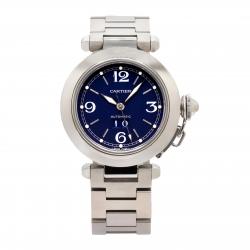 Cartier Pasha 35MM W31047M7 Stainless Steel Watch