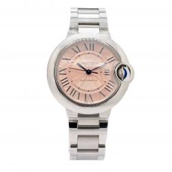 Cartier Pink Dial 33MM WSBB0068 Stainless Steel watch