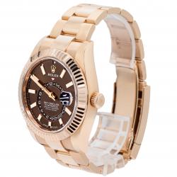 Rolex 18K Rose Gold Sky-Dweller 42MM 336935 Watch